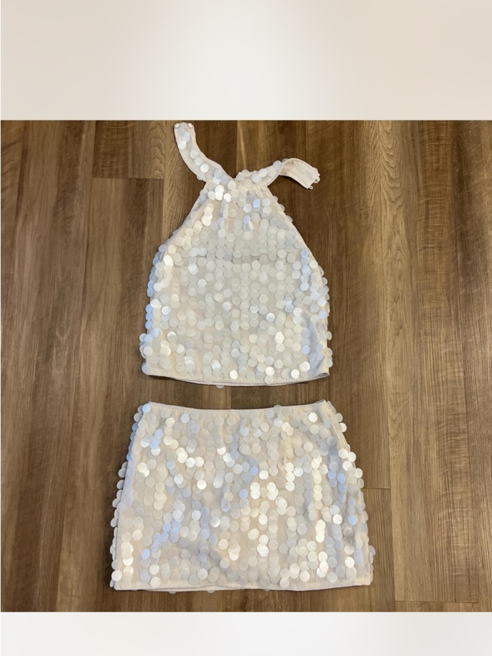 Shein Sequin Two-Piece Set